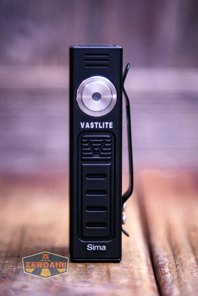 Vastlite Sima flashlight showing all sides