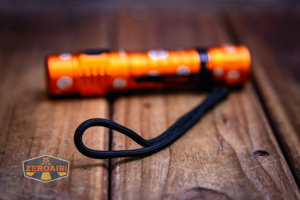 Wurkkos FC11C Halloween flashlight lanyard