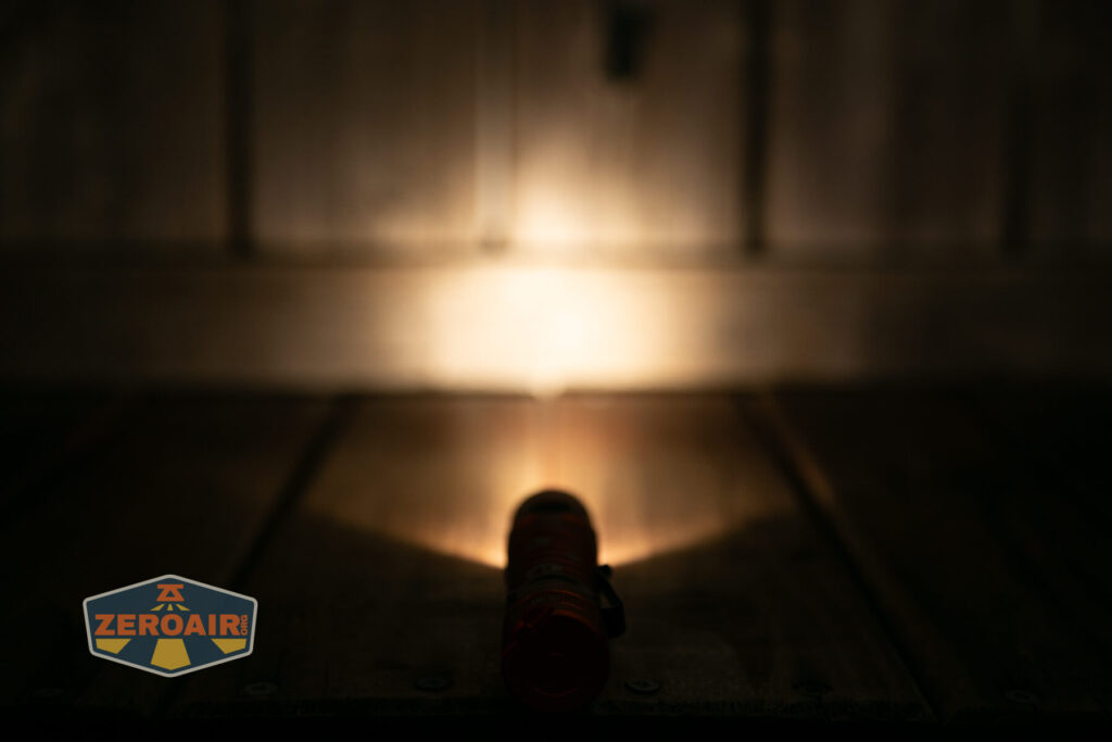 Wurkkos FC11C Halloween flashlight emitter on