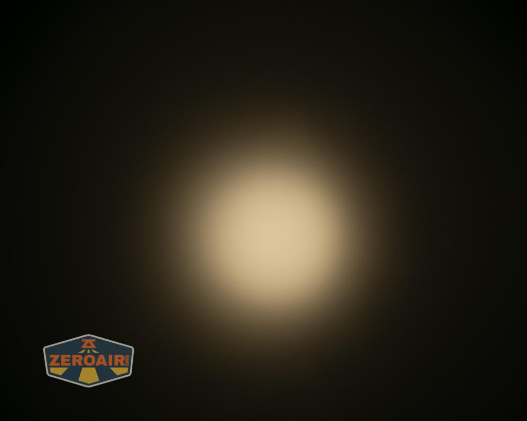 beamshots on ceiling