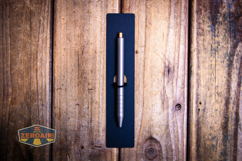 Aerocrafted Retract Click Small Pen what's included