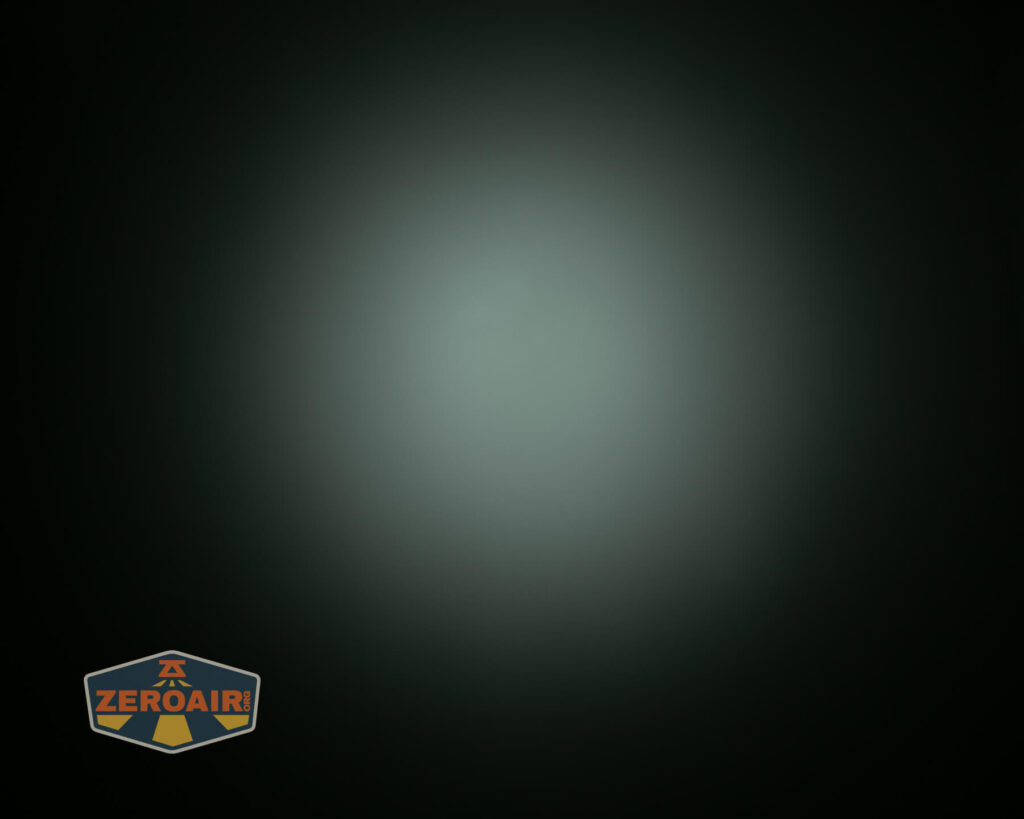 beamshots on the ceiling