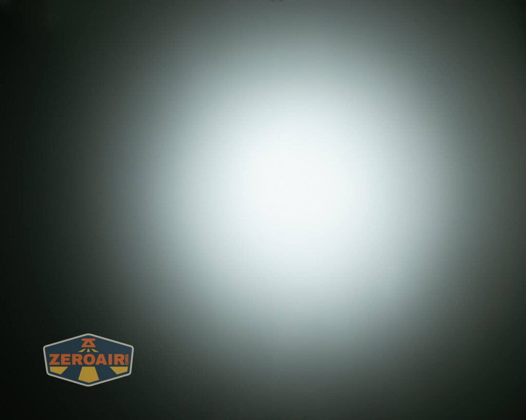 beamshots on the ceiling