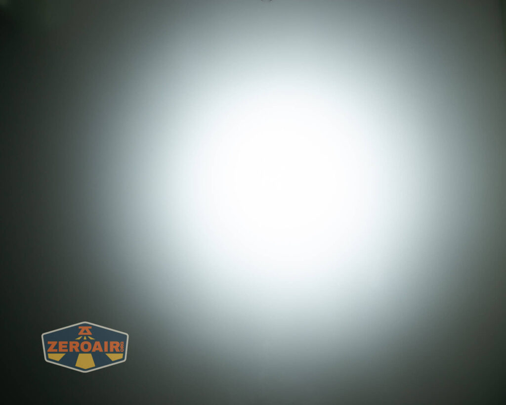 beamshots on the ceiling