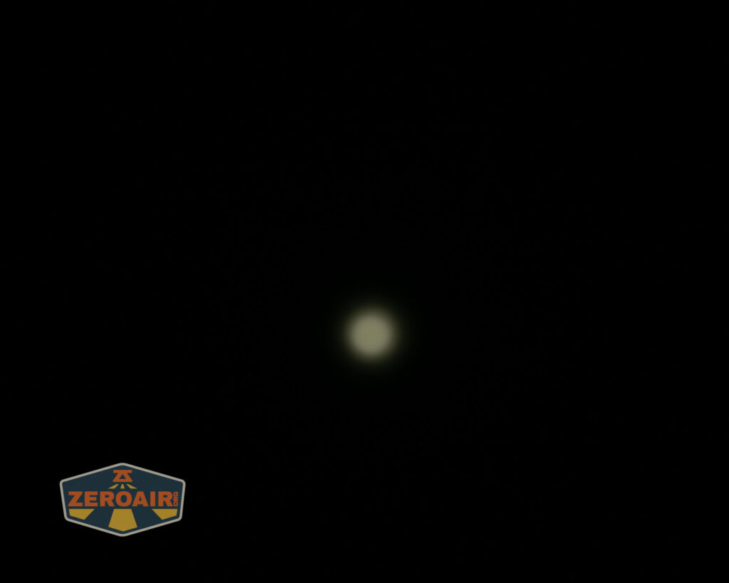 beamshots on ceiling