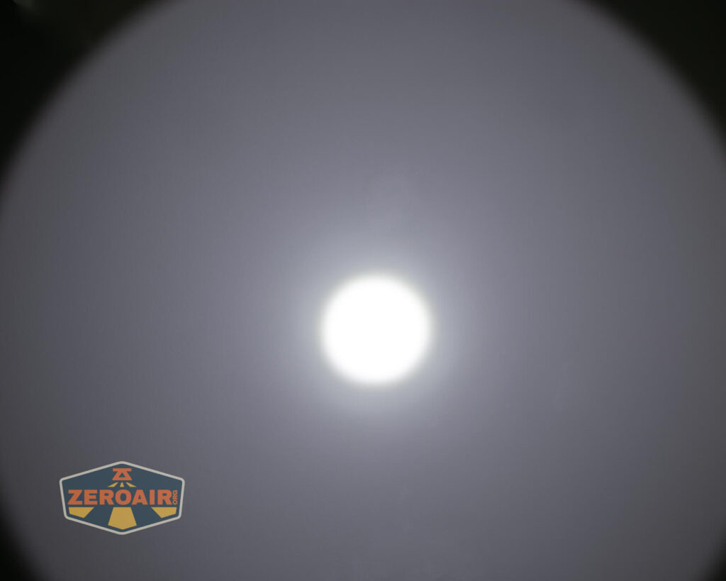 beamshots on ceiling