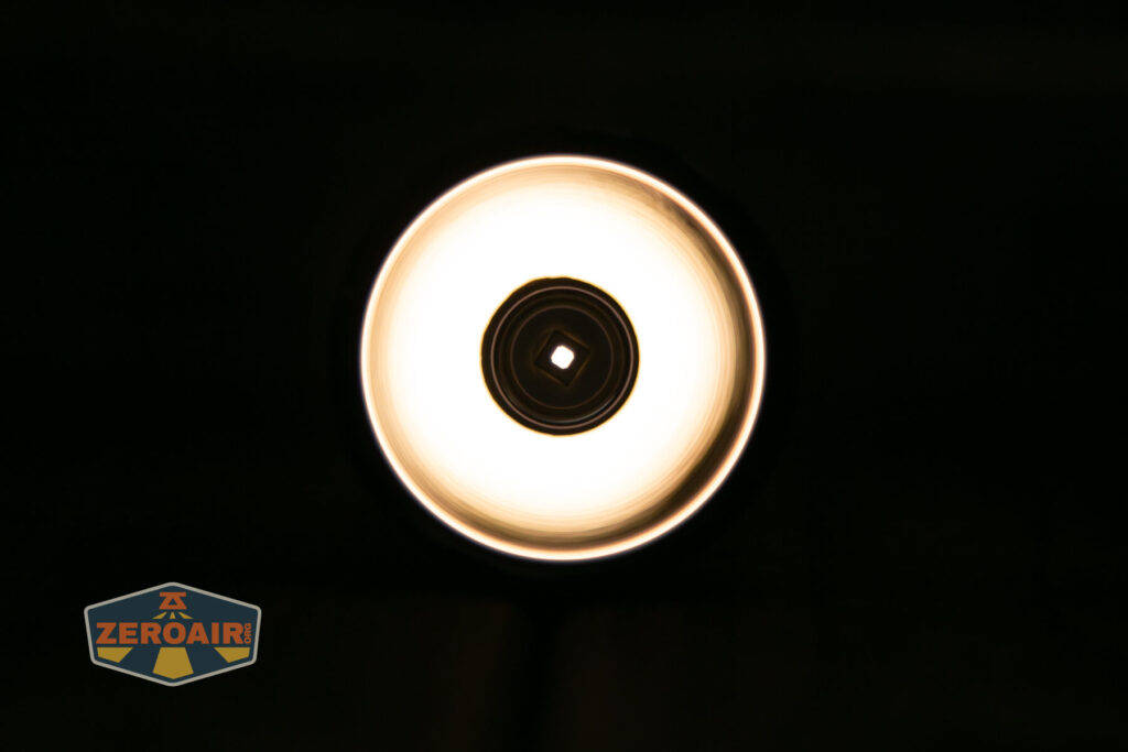 Skilhunt EC500 warm white flashlight emitter on