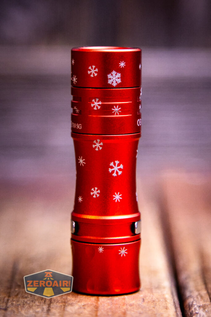 Wurkkos TS10 SG flashlight showing all sides