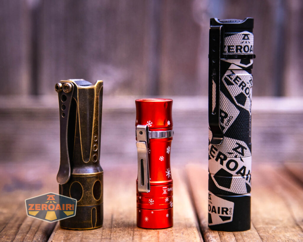 Wurkkos TS10 SG flashlight with standard lights