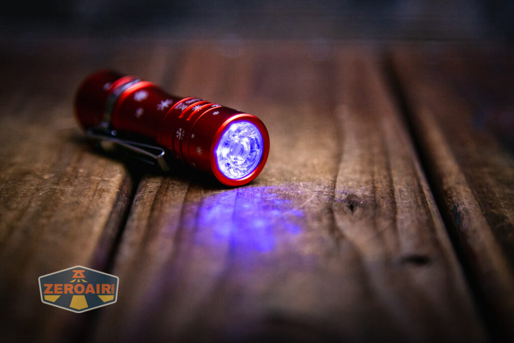 Wurkkos TS10 SG flashlight secondary emitters