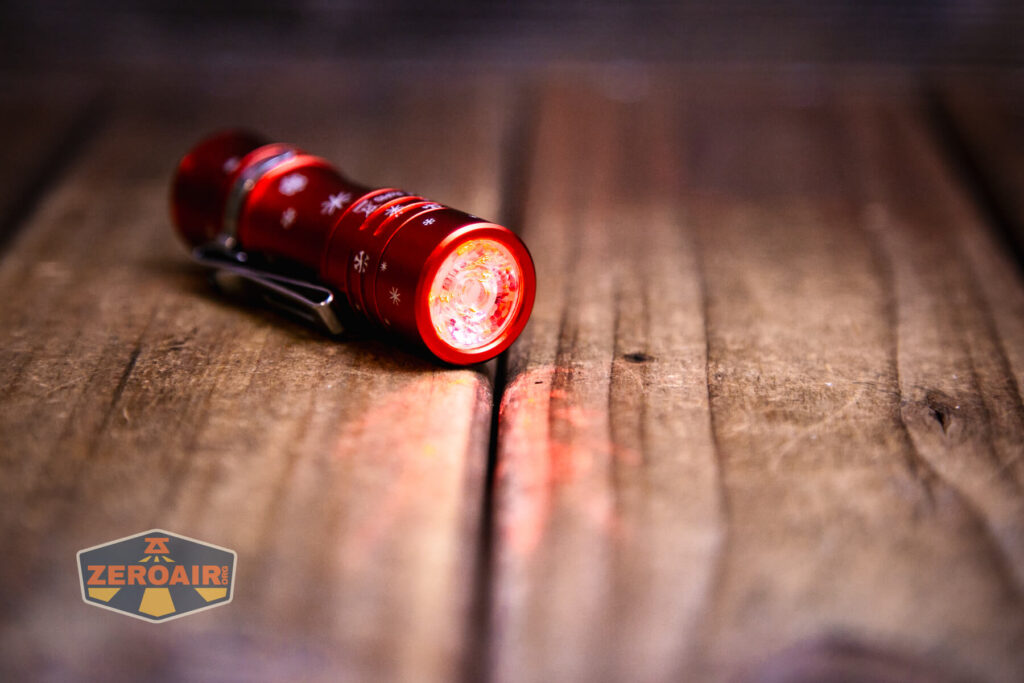 Wurkkos TS10 SG flashlight secondary emitters