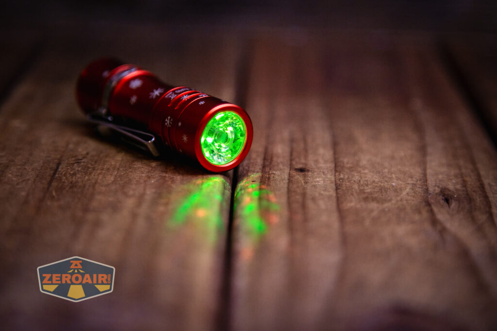 Wurkkos TS10 SG flashlight secondary emitters