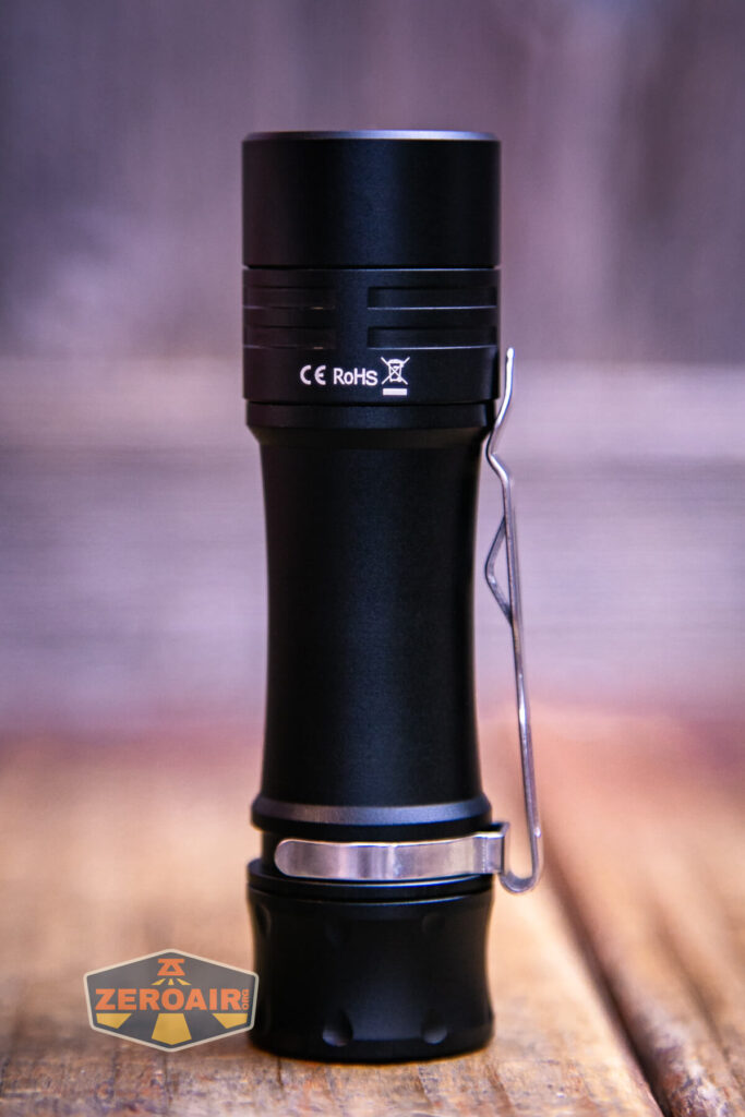 Wurkkos TS10 MAX flashlight showing all sides