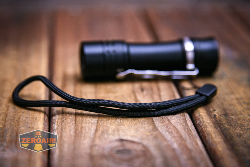 Wurkkos TS10 MAX flashlight lanyard