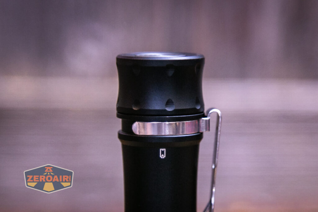 Wurkkos TS10 MAX flashlight cell orientation icon