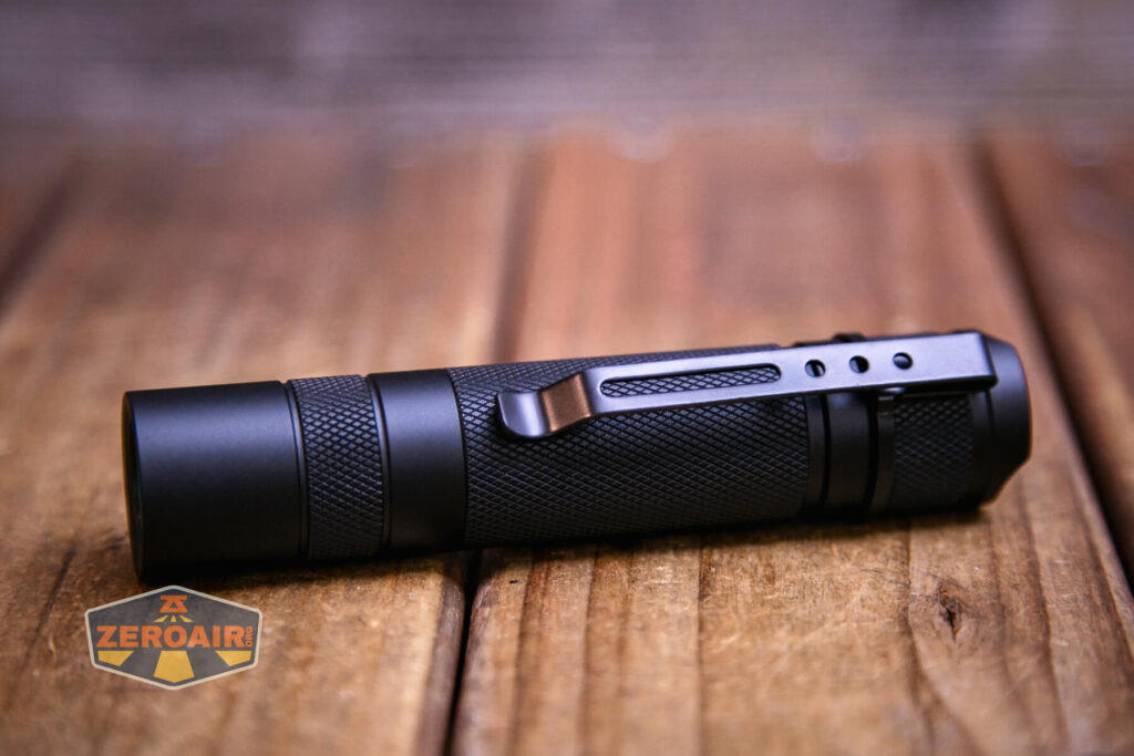 Convoy S2+ B35AM flashlight pocket clip