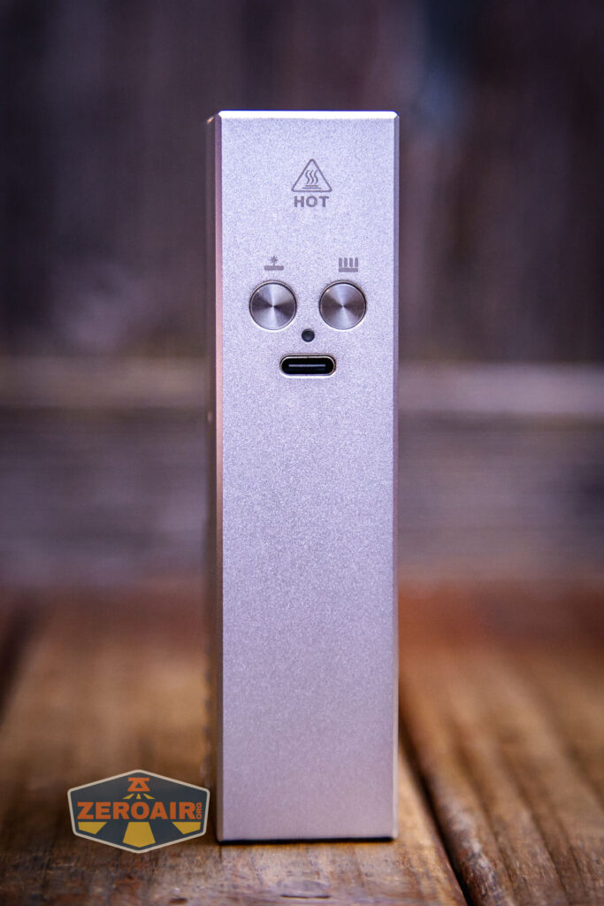 Cyansky Vanguard flashlight showing all sides