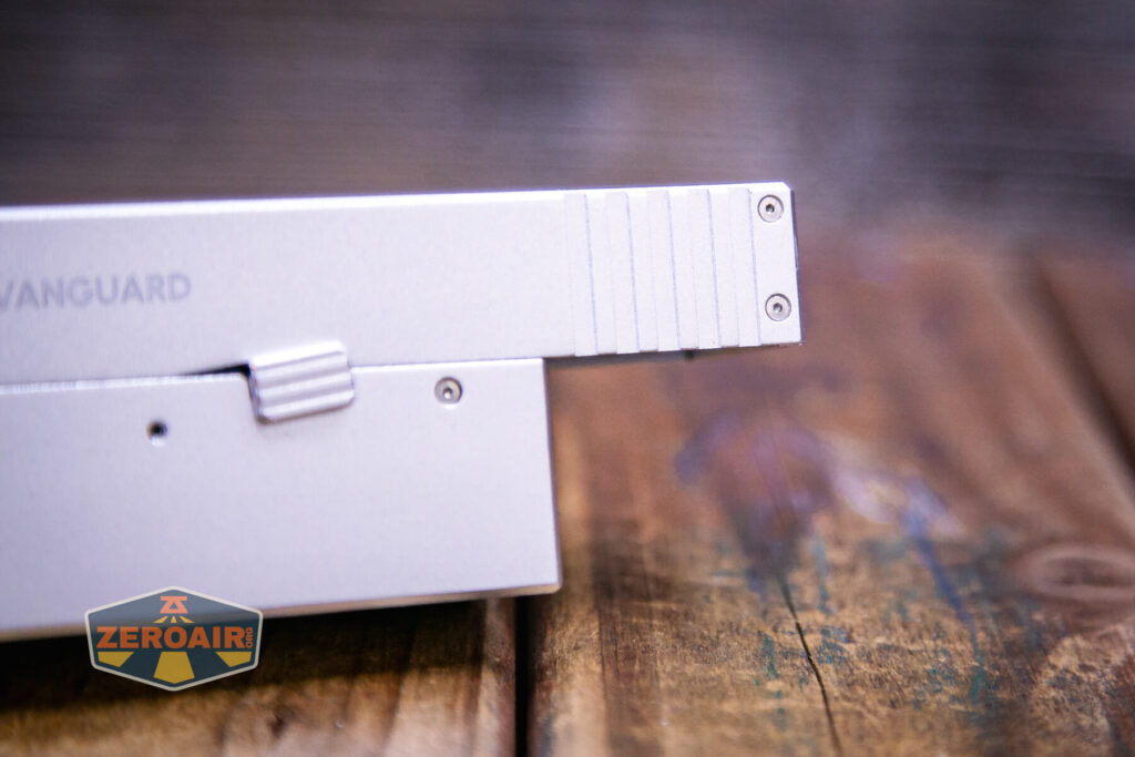 Cyansky Vanguard flashlight slide grips