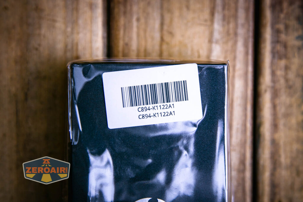 Kansept Fermi knife outside label