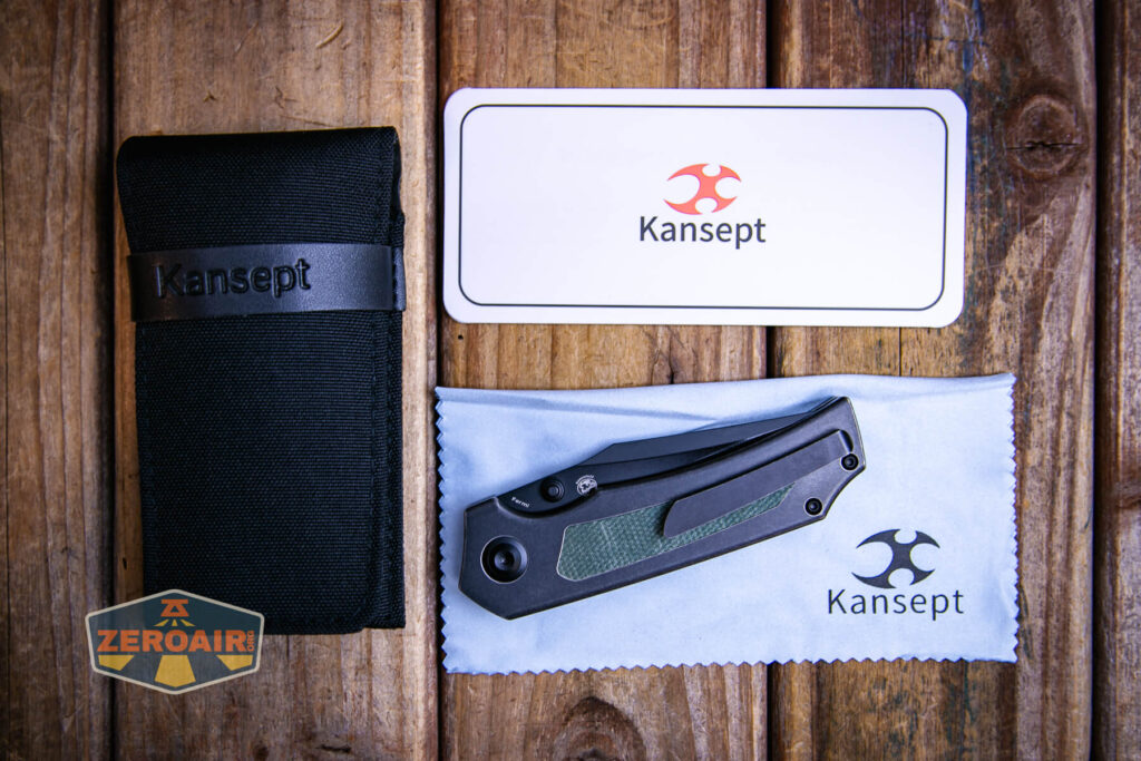 Kansept Fermi knife what's included