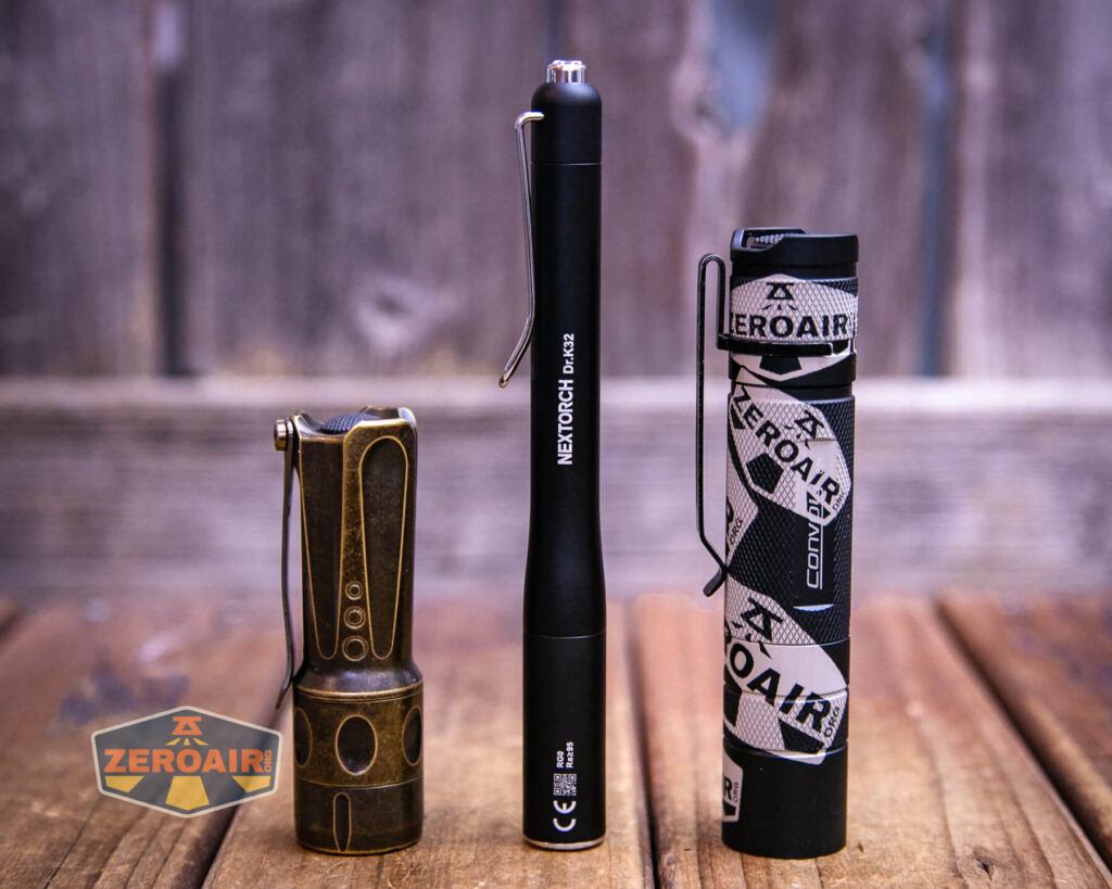 Nextorch Dr.K32 Medical penlight with two standard sized flashlights