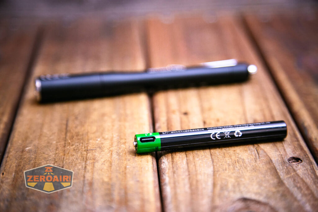 Nextorch Dr.K32 Medical penlight charging port