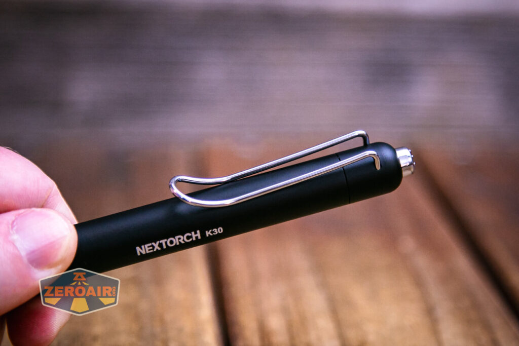 Nextorch K30 penlight pocket clip