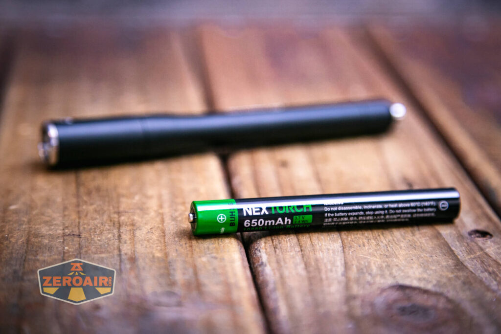 Nextorch K30 penlight with included 10880