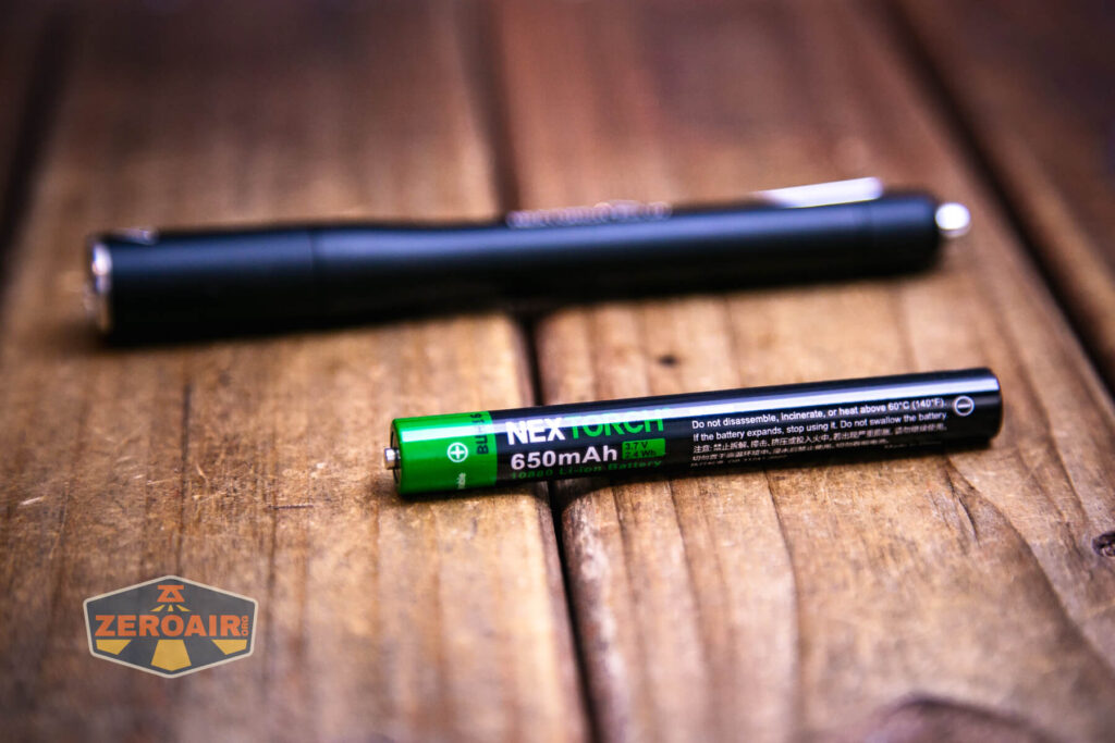 Nextorch K33 UV penlight with included 10880 cell