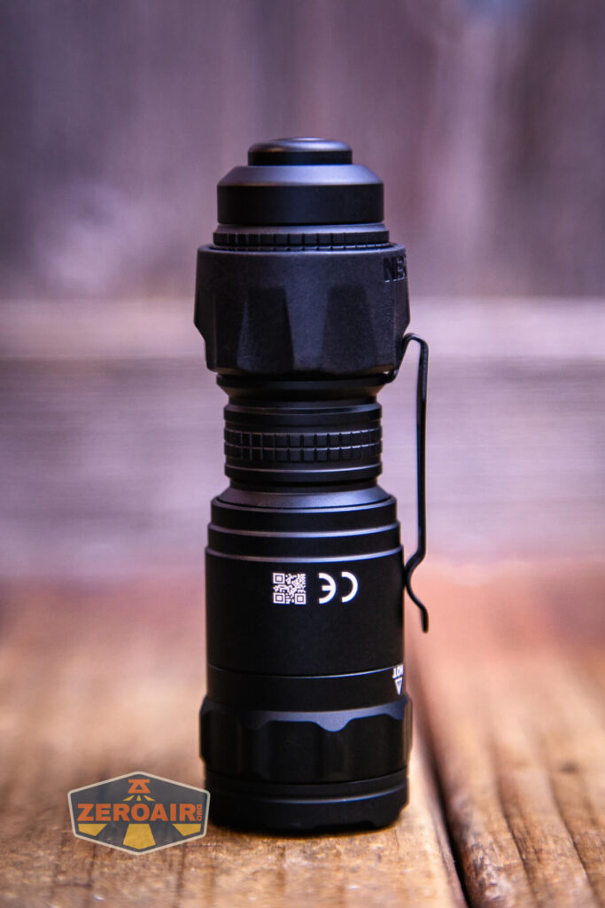 Nextorch TA21 portable tactical flashlight showing all sides