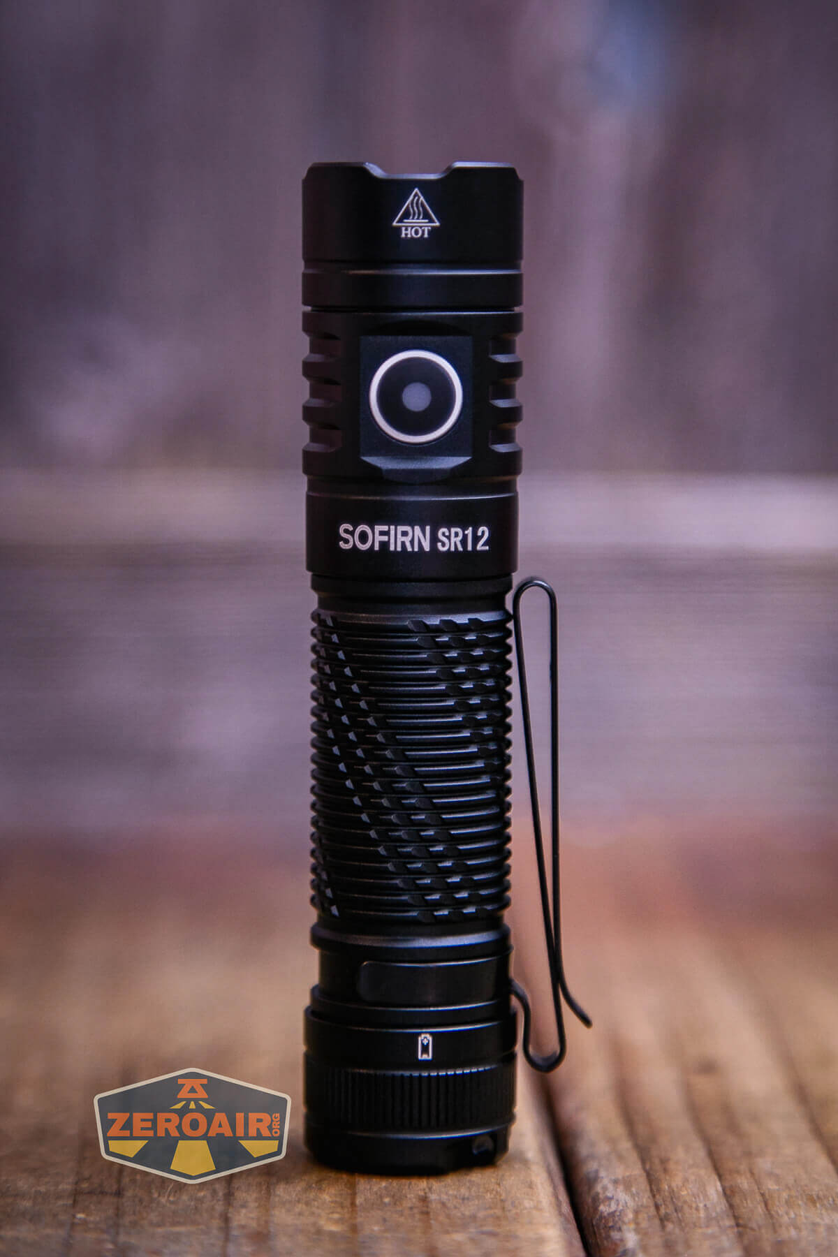 Sofirn SR12 pocket flashlight showing all sides