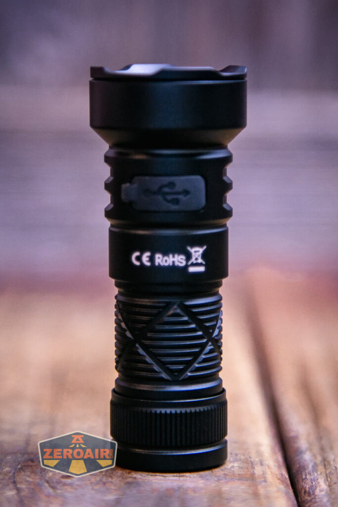 Sofirn SR20 Mini EDC flashlight showing all sides