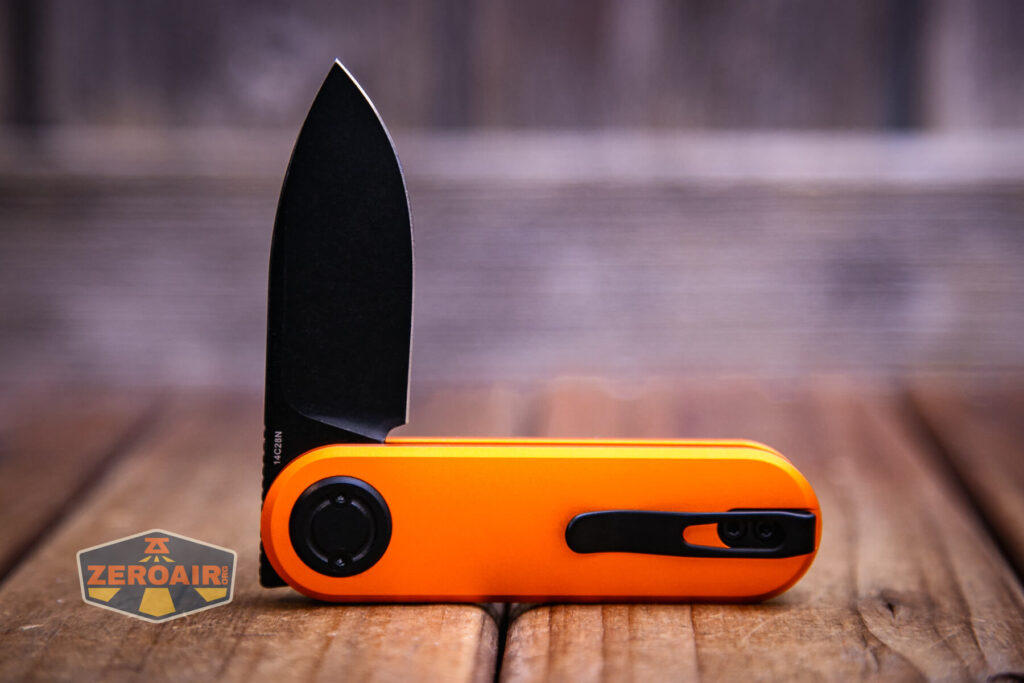 Vosteed Corgi V knife half open