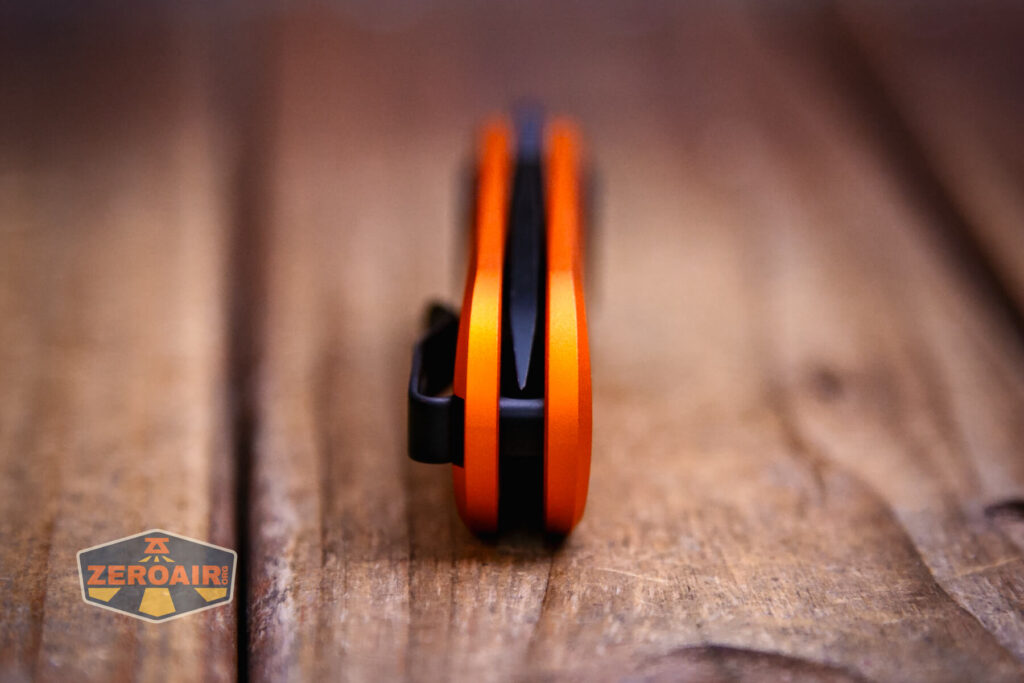 Vosteed Corgi V knife blade centering