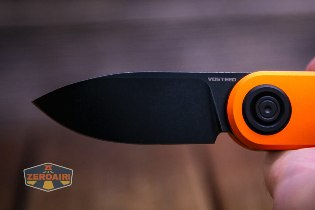 Vosteed Corgi V knife drop point blade shape