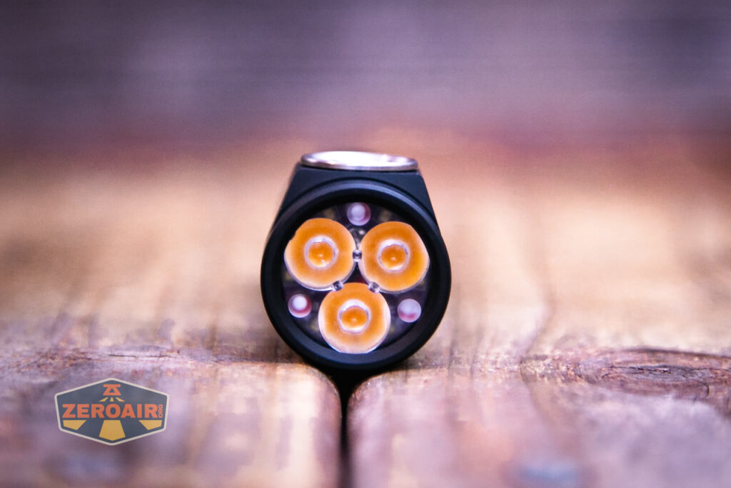 Emisar D3AA 4500K flashlight emitter detail