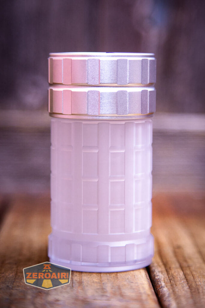 Lumintop Aurora flashlight powerbank showing all sides