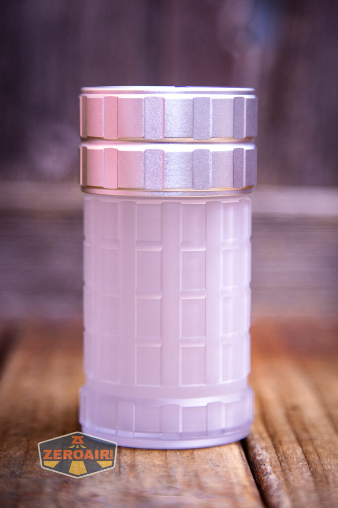 Lumintop Aurora flashlight powerbank showing all sides