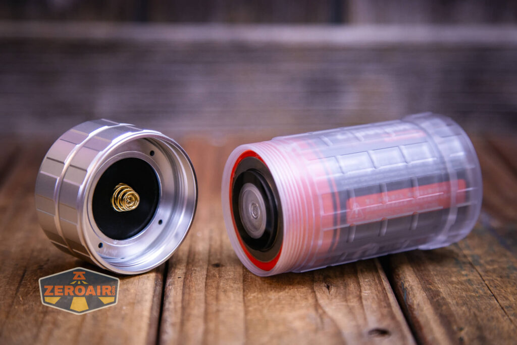 Lumintop Aurora flashlight powerbank with included cell installed