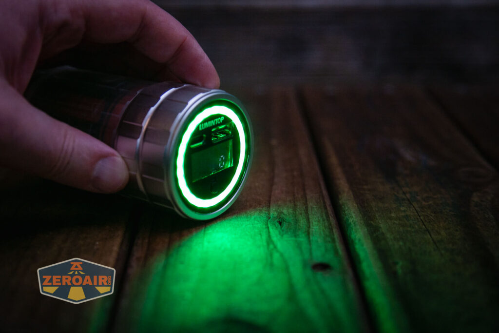 Lumintop Aurora flashlight powerbank various rgb output