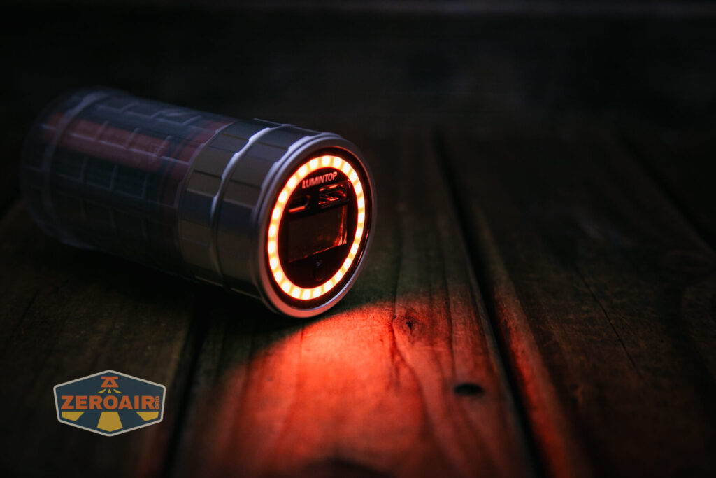 Lumintop Aurora flashlight powerbank various rgb output