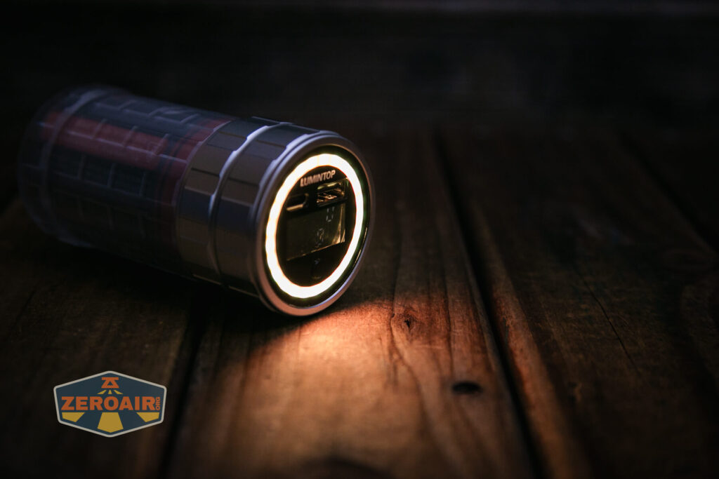 Lumintop Aurora flashlight powerbank various rgb output