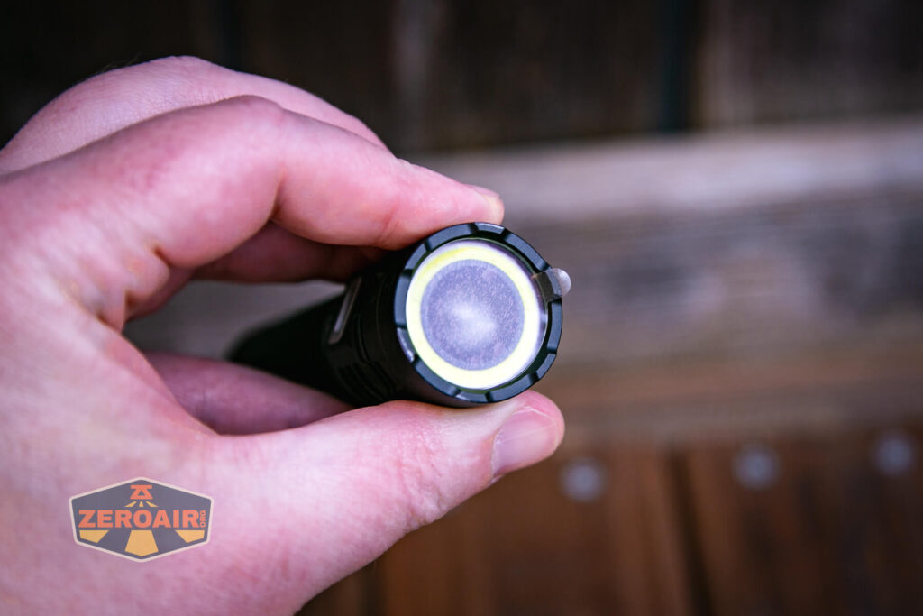 Lumintop W1 LED flashlight lens cover
