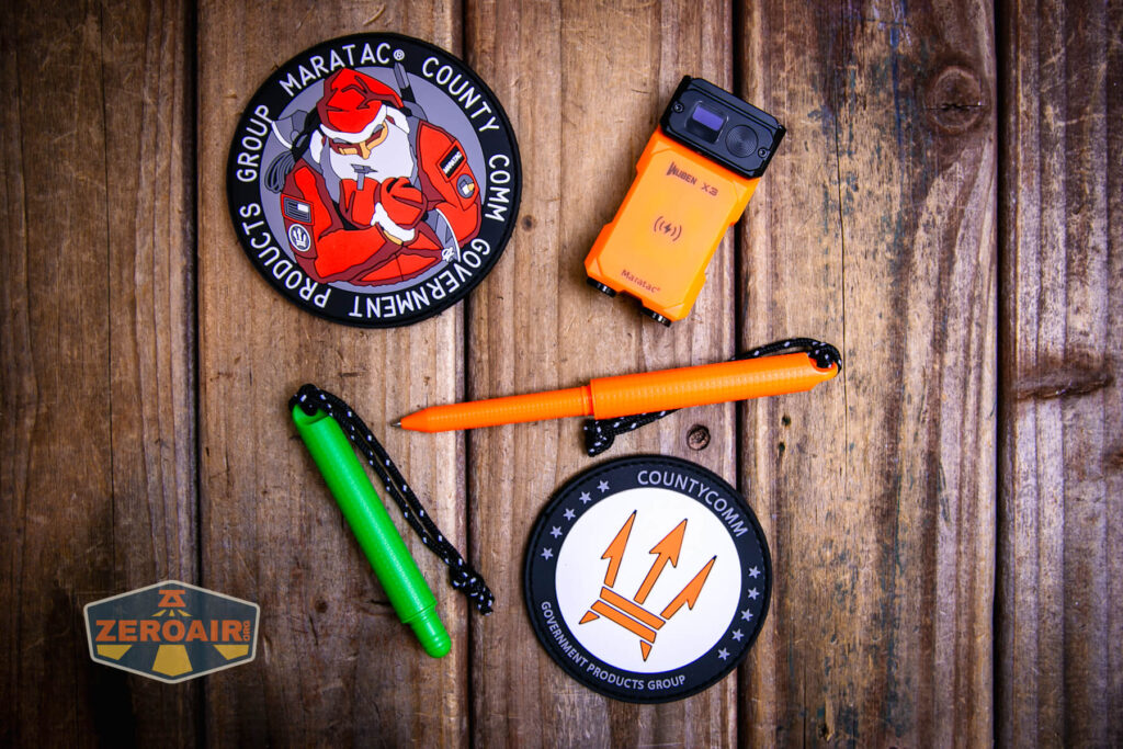 Maratac X-3 Gen II flashlight other stuff