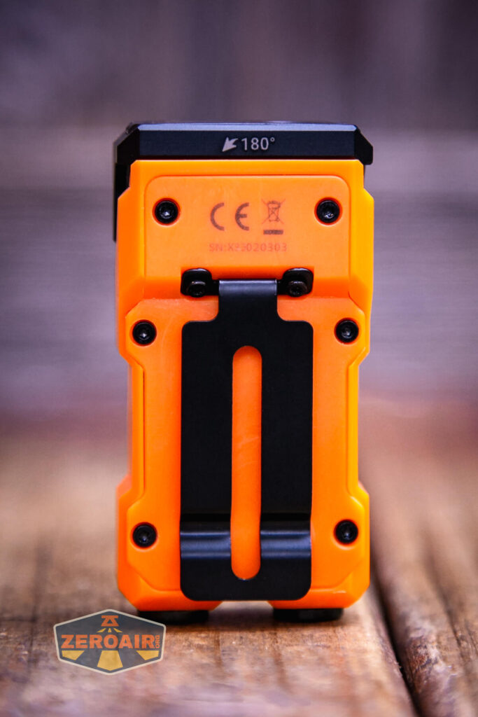 Maratac X-3 Gen II flashlight showing all sides