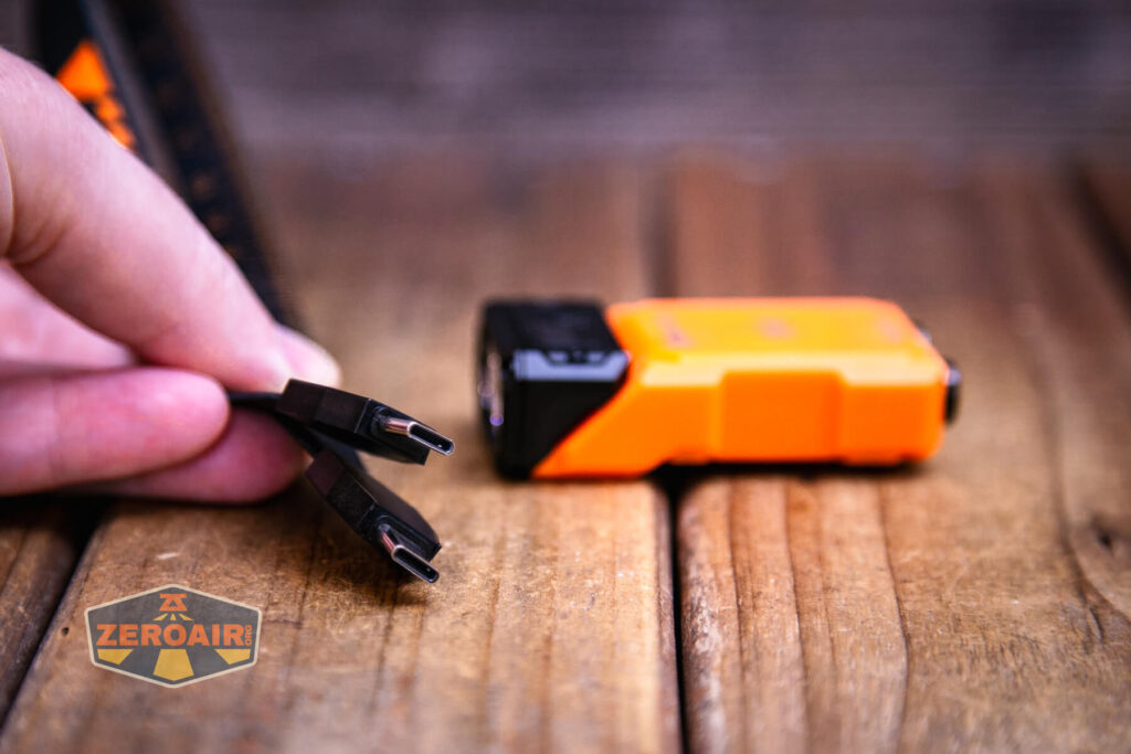 Maratac X-3 Gen II flashlight charging cable