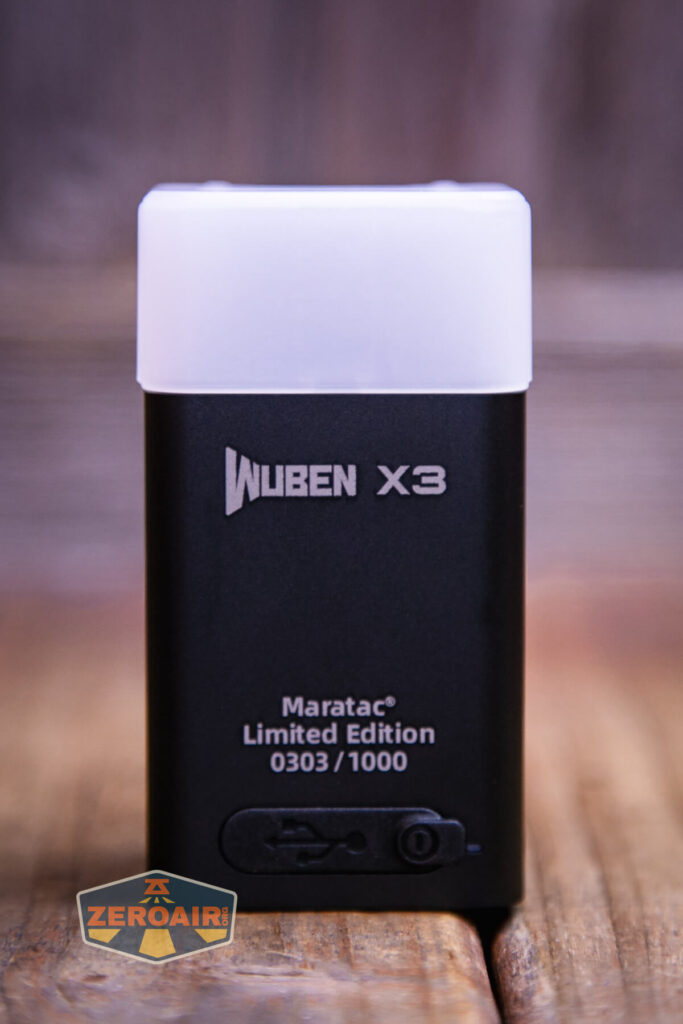 Maratac X-3 Gen II flashlight charging case