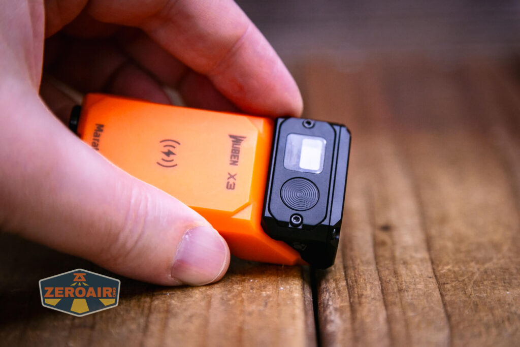 Maratac X-3 Gen II flashlight e-switch and screen