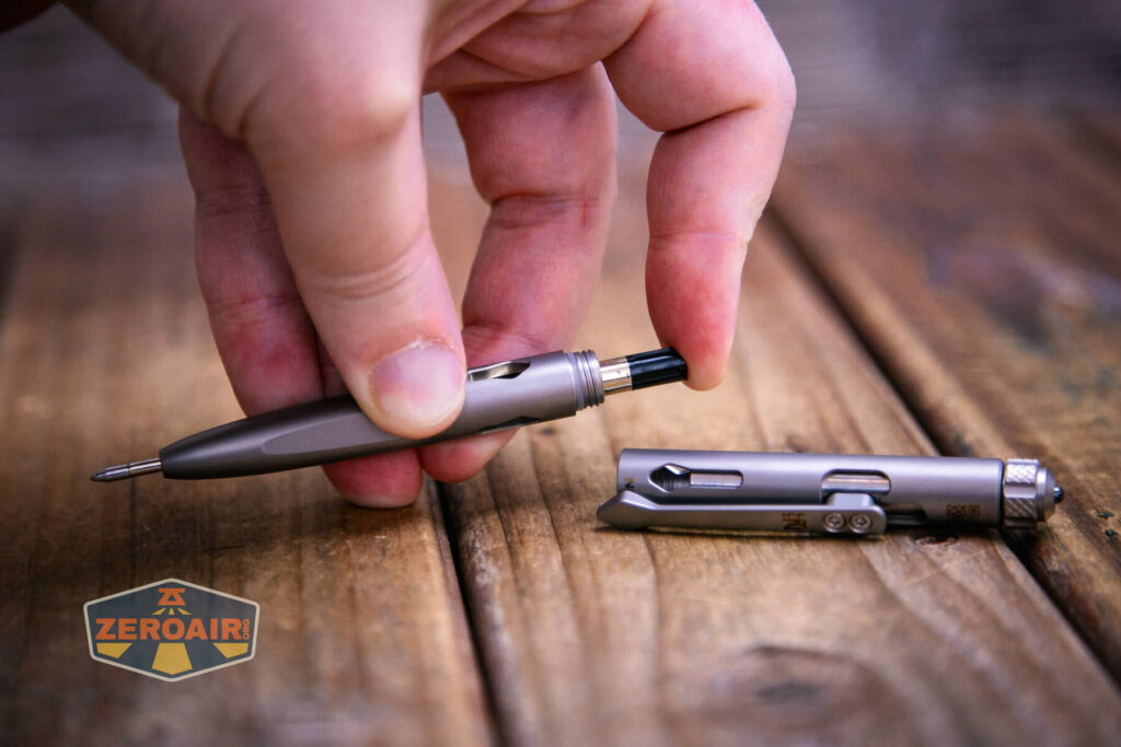 Nextorch NP11 Ti pen ink in place