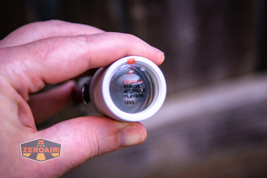 NLightD L3 LEP flashlight lens cover